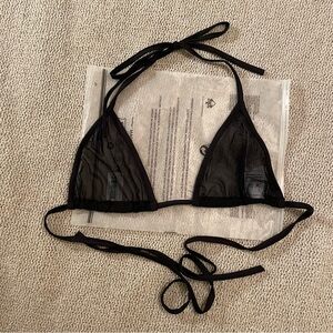 iHeartRaves Raver Revolution Mesh Bikini Top, L